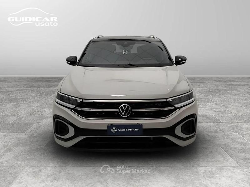 Usata VW T-Roc R-line 150 CV (110 kW) 2023 Gray SUV