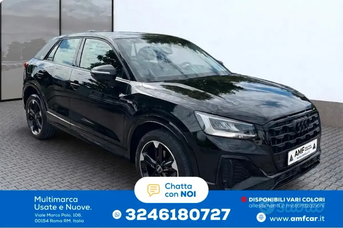 Usata Audi Q2 S-Line 150 CV (110 kW) 2023 Nero SUV