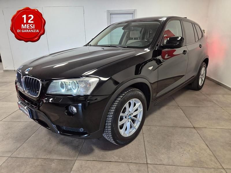 Usata BMW X3 Efficient Dynamics 183 CV (134 kW) 2011 Nero SUV