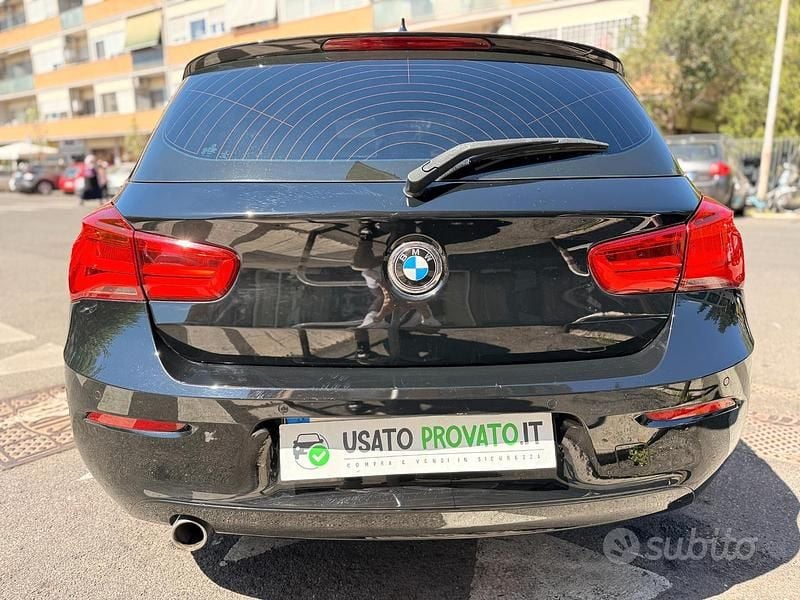 Usata BMW 116 116 CV (85 kW) 2015 Nero Utilitaria