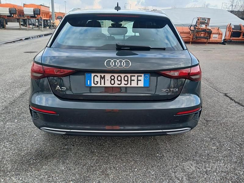 Usata Audi A3 Advanced Plus 116 CV (85 kW) 2021 Grigio Berlina