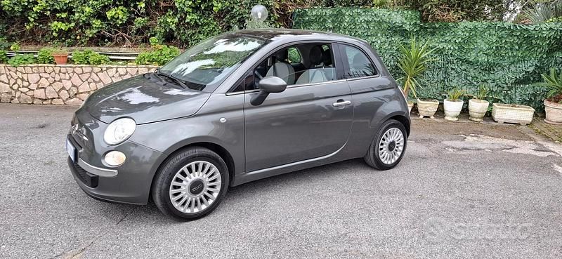 Usata Fiat 500 Lounge 69 CV (50 kW) 2014 Grigio Utilitaria
