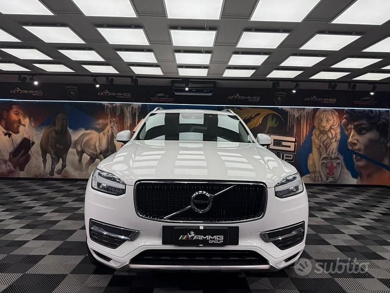 Usata Volvo XC90 R-Design 190 CV (139 kW) 2017 Bianco SUV