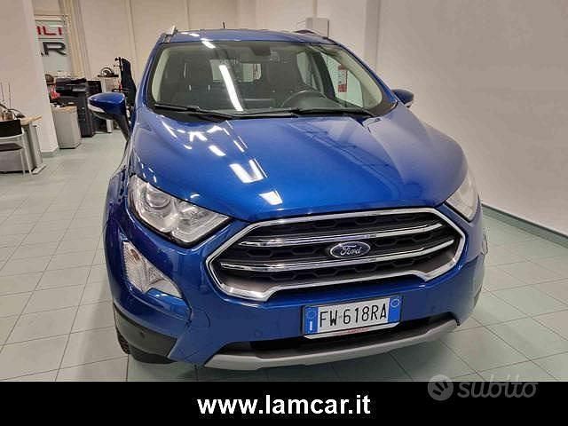 Usata Ford Ecosport Titanium 125 CV (91 kW) 2019 Blu SUV