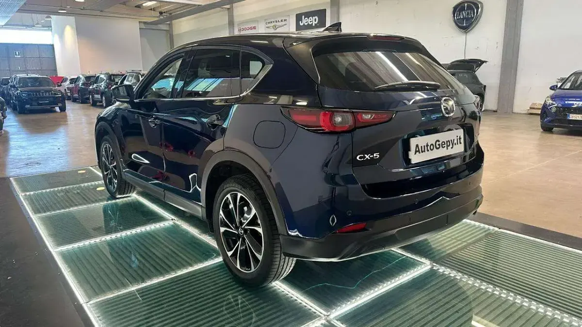 Usata Mazda CX-5 Exceed 150 CV (110 kW) 2022 Blu SUV