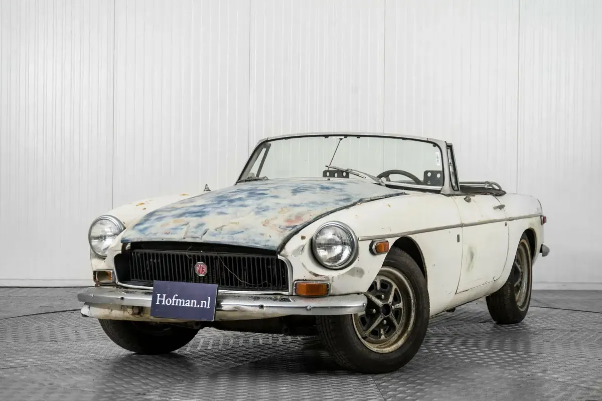 Usata MG B 96 CV (70 kW) 1971 Bianco Cabrio