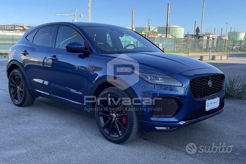 Usata Jaguar E-Pace 300 CV (220 kW) 2021 Blu/azzurro SUV