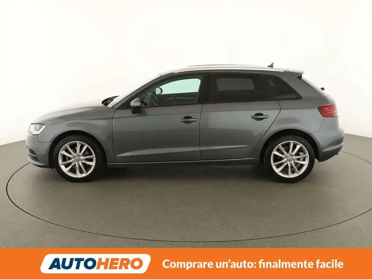 Usata Audi A3 Attraction 110 CV (80 kW) 2016 Grigio Berlina