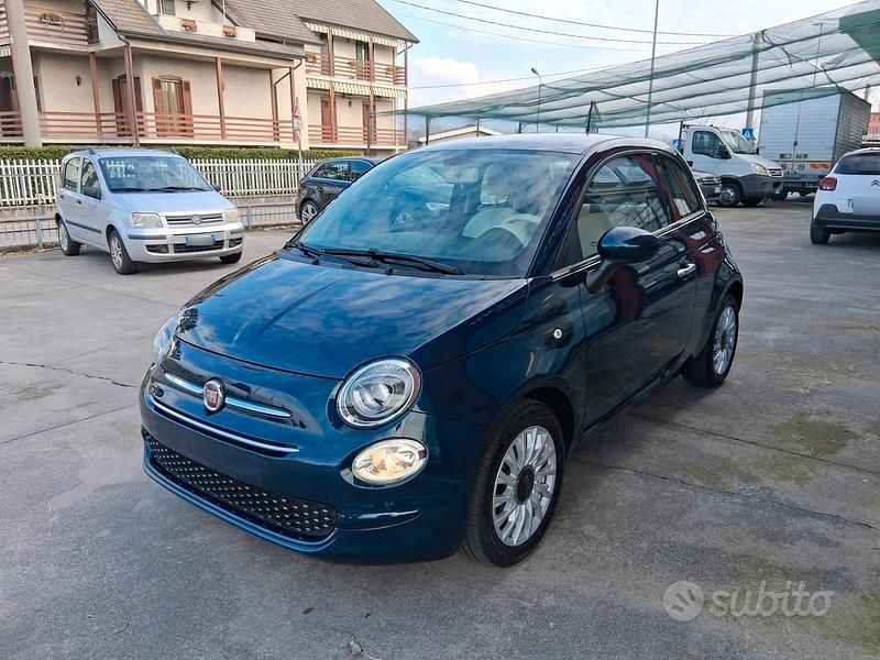 Usata Fiat 500 Lounge 69 CV (50 kW) 2019 Blu Berlina