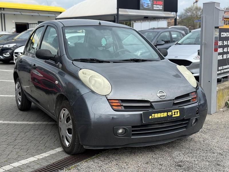 Usata Nissan Micra Visia 80 CV (58 kW) 2004 Grigio Utilitaria