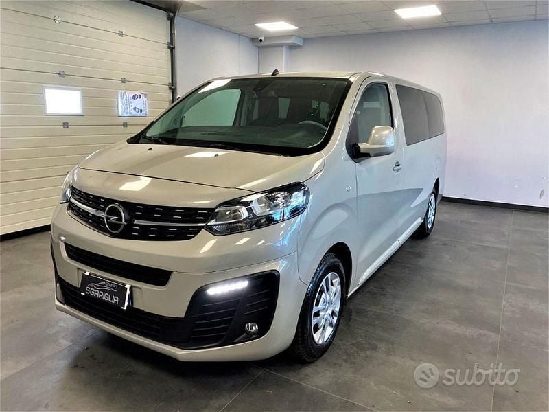 Usata Opel Zafira Life Business Edition 120 CV (88 kW) 2020 Grigio Monovolume