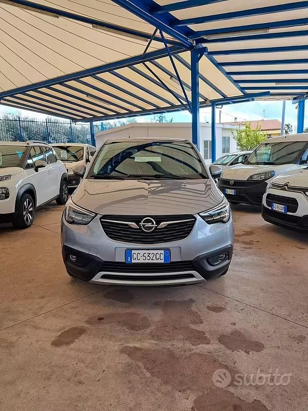 Usata Opel Crossland X Innovation 120 CV (88 kW) 2020 Grigio SUV