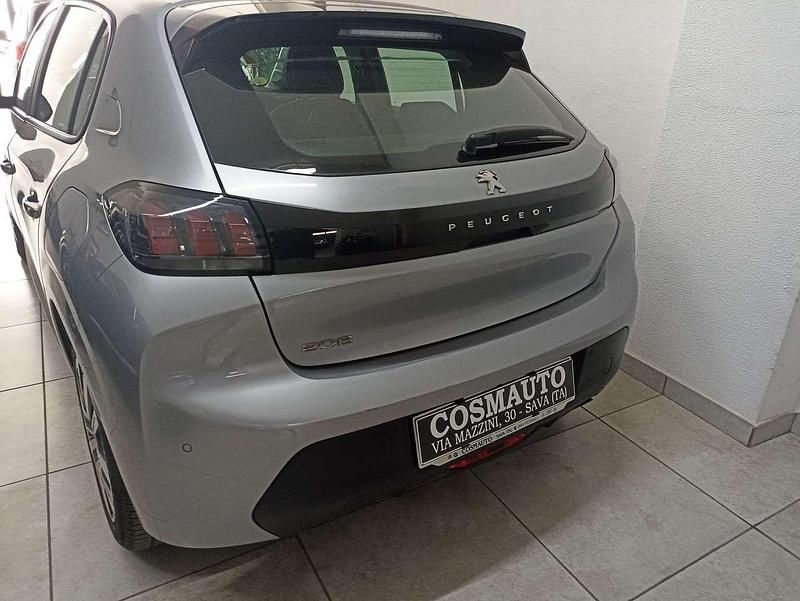 Usata Peugeot 208 Active 102 CV (75 kW) 2020 Grigio Utilitaria