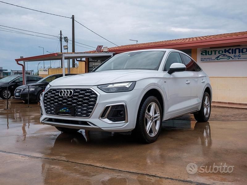 Usata Audi Q5 S-line plus 203 CV (149 kW) 2021 Bianco SUV