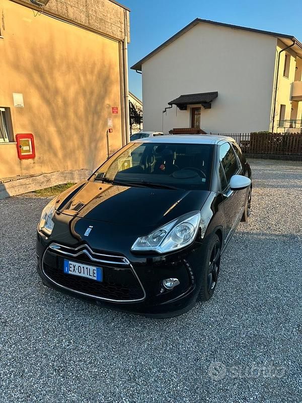Usata Citroën DS3 2014 Nero Utilitaria