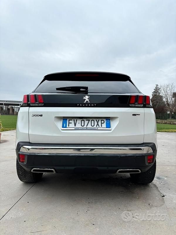 Usata Peugeot 3008 2019 Bianco SUV