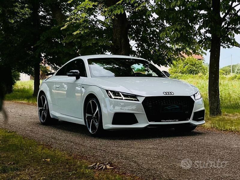 Bianco Usata 2017 Audi TT Competition Coupé | 32.000 € (Buon prezzo) - Immagine 1/4
