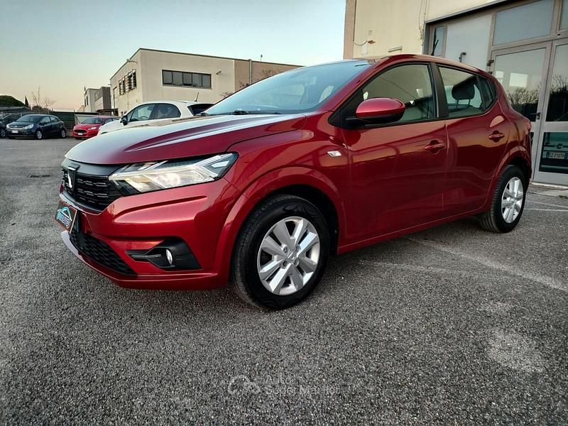 Usata Dacia Sandero 101 CV (74 kW) 2021 Rosso Berlina
