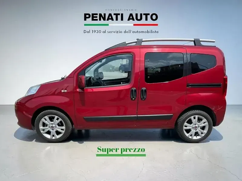 Usata Fiat Qubo Active 75 CV (55 kW) 2010 Rosso Monovolume