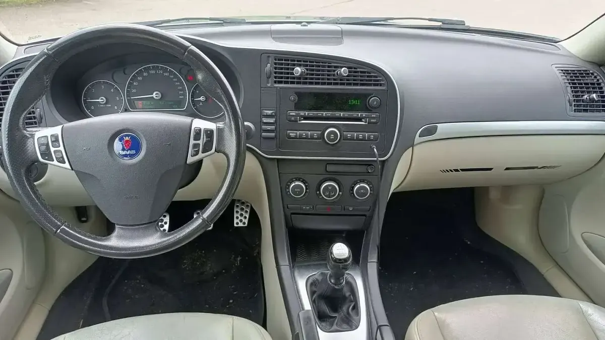 Usata Saab 9-3 Vector 150 CV (110 kW) 2007 Grigio Station wagon