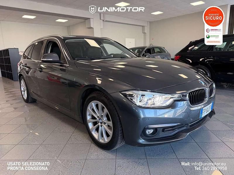 Usata BMW 318 Sport Line 150 CV (110 kW) 2018 Grigio Station wagon