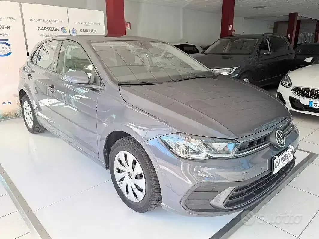 Usata VW Polo 80 CV (58 kW) 2022 Grigio Utilitaria