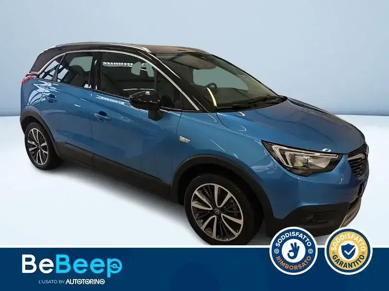 Brugt Opel Crossland X S 110 HK (80 kW) 2017 Blå SUV