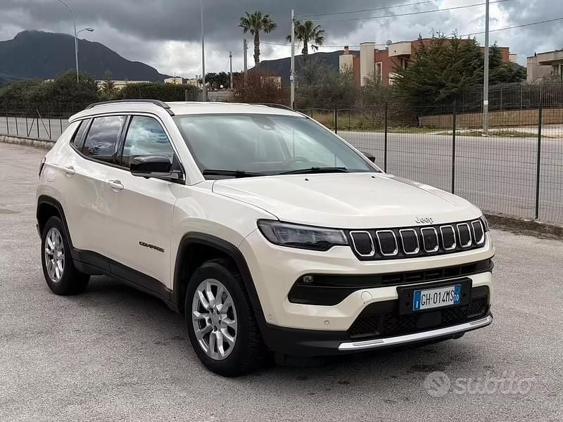Usata Jeep Compass Limited 131 CV (96 kW) 2021 Bianco SUV