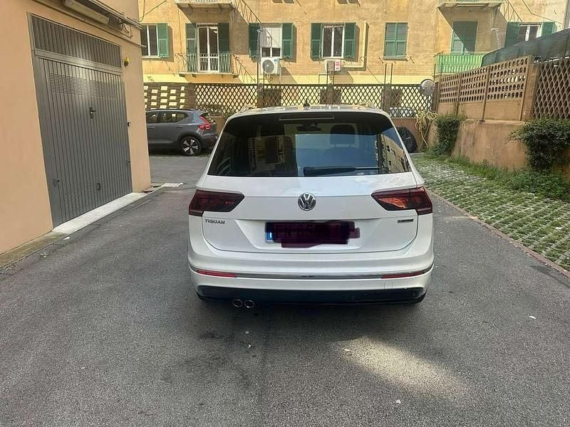 Usata VW Tiguan Advance 150 CV (110 kW) 2018 Bianco SUV