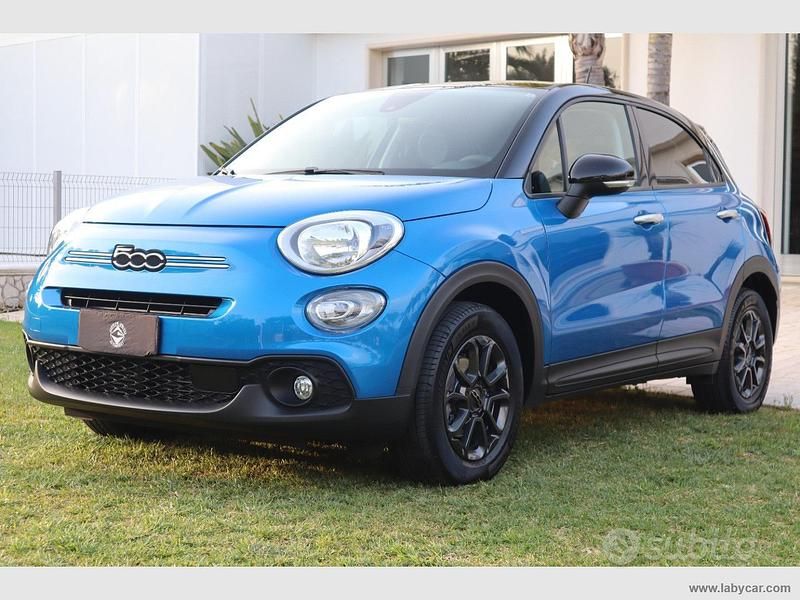 Usata Fiat 500X 95 CV (69 kW) 2022 Blu SUV