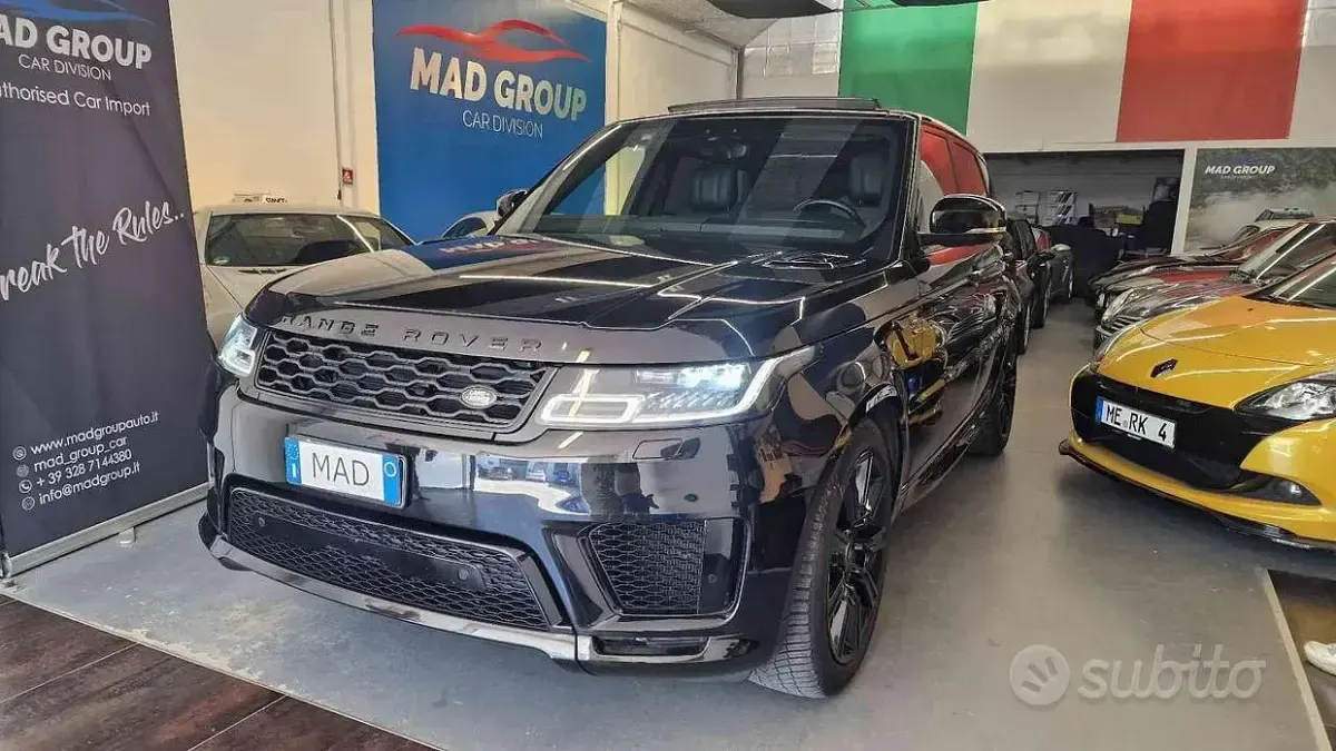 Usata Land Rover Range Rover Sport HSE 249 CV (183 kW) 2021 Nero SUV