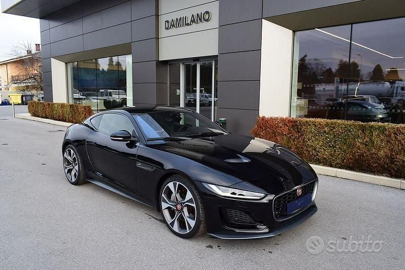 Usata Jaguar F-Type First Edition 300 CV (220 kW) 2020 Nero Coupé