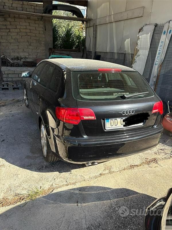 Usata Audi A3 S-Line 140 CV (102 kW) 2006 Nero Berlina