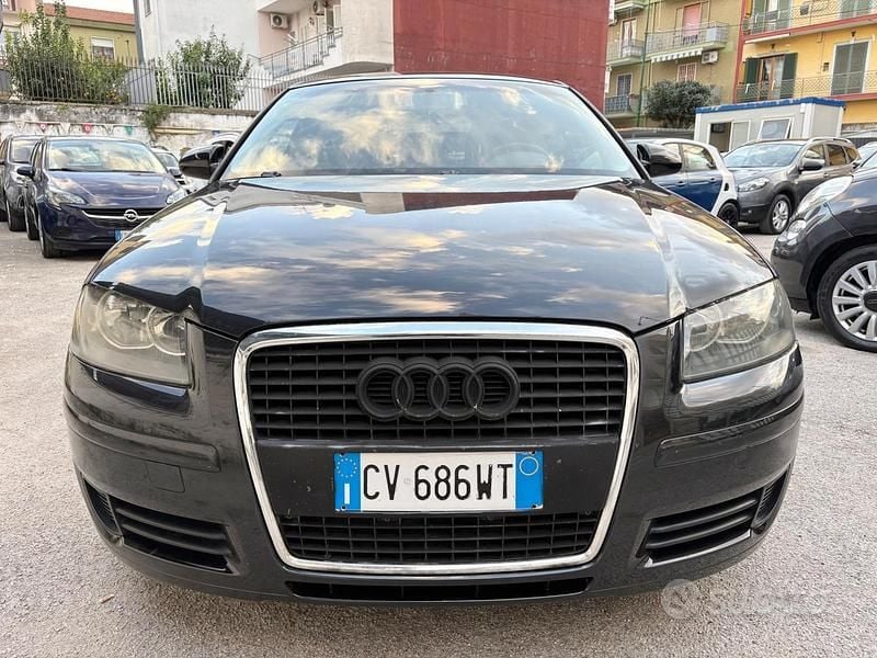 Usata Audi A3 105 CV (77 kW) 2005 Nero Utilitaria