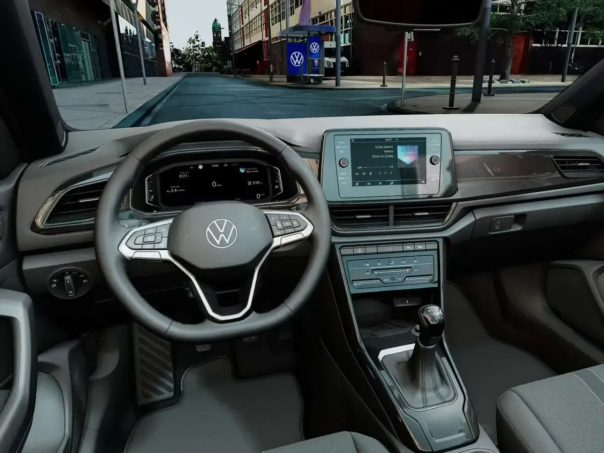 Nuova VW T-Roc Style 116 CV (85 kW) 2026 Pure white SUV