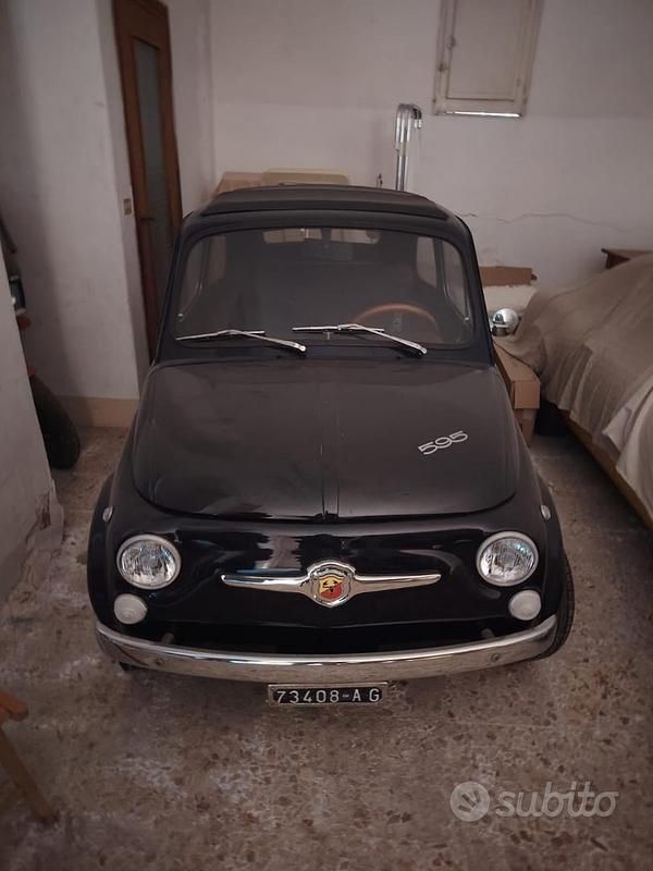 Usata Fiat 500 1970 Nero Utilitaria