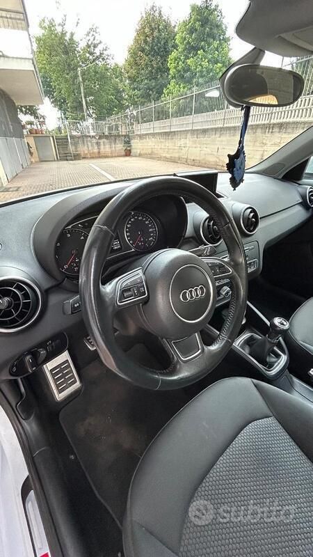 Usata Audi A1 S-Line 90 CV (66 kW) 2018 Bianco Utilitaria