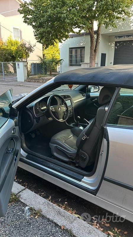Usata Saab 9-3 Cabriolet 160 CV (117 kW) 2007 Grigio Cabrio