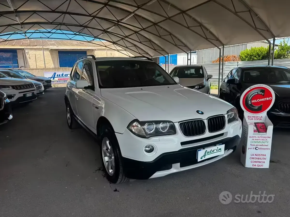 Usata BMW X3 177 CV (130 kW) 2008 Bianco SUV