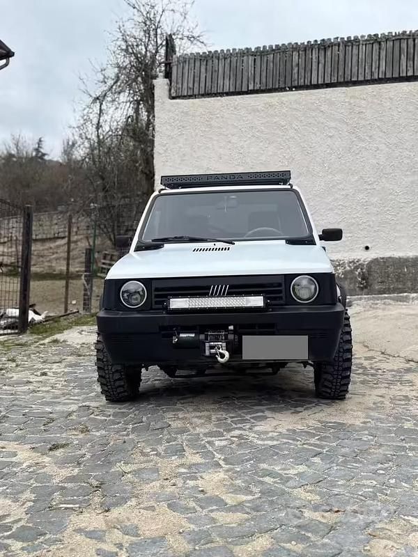 Usata Fiat Panda 1997 Bianco Berlina