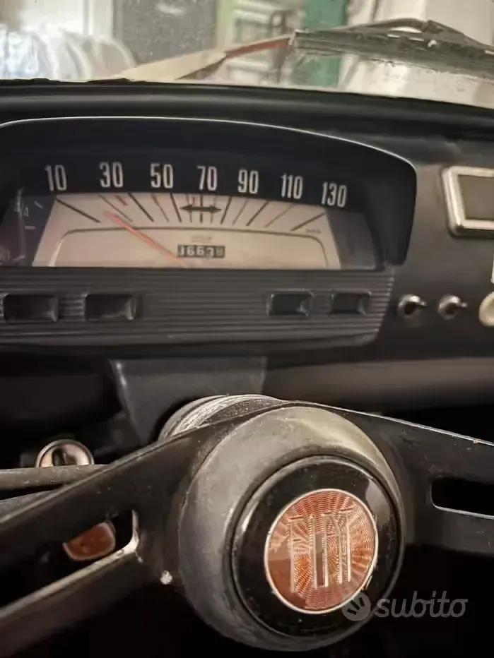Usata Fiat 500 1970 Rosso Utilitaria