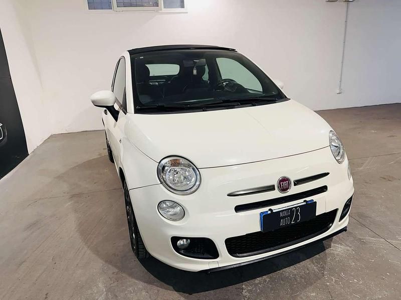 Usata Fiat 500C S 69 CV (50 kW) 2014 Bianco Cabrio