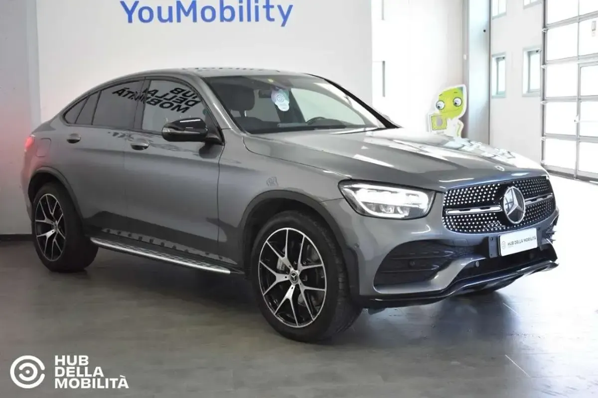 Usata Mercedes GLC220 Premium 194 CV (142 kW) 2021 Grigio SUV