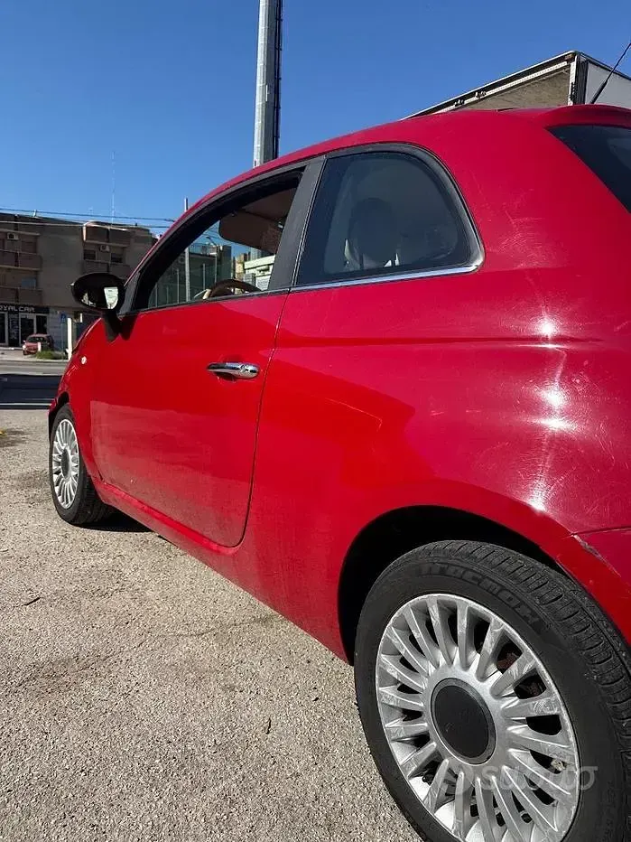Usata Fiat 500 69 CV (50 kW) 2012 Rosso Berlina