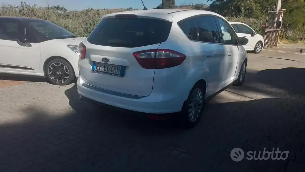 Usata Ford C-MAX Titanium 116 CV (85 kW) 2011 Bianco Monovolume