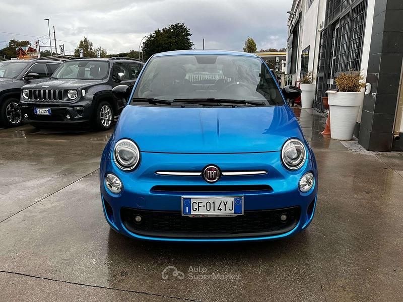 Usata Fiat 500 Sport 69 CV (50 kW) 2021 Blu Utilitaria