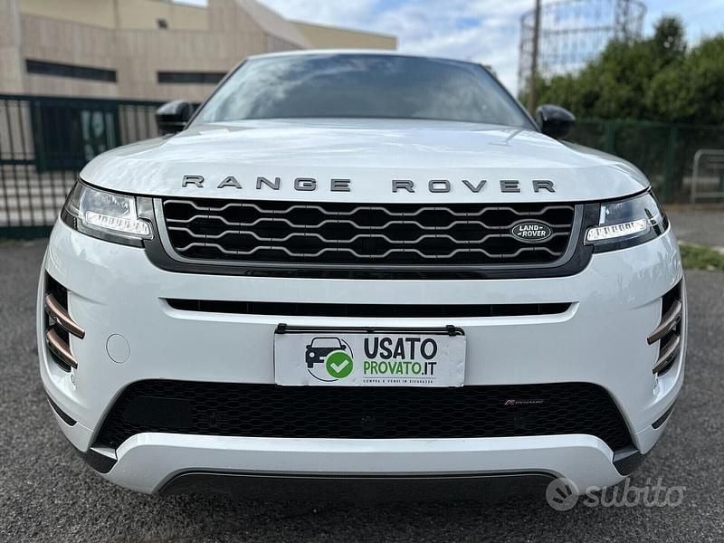 Bianco Usata 2023 Land Rover Range Rover evoque R-Dynamic SUV | 34.990 € (Ottimo prezzo) - Immagine 1/4