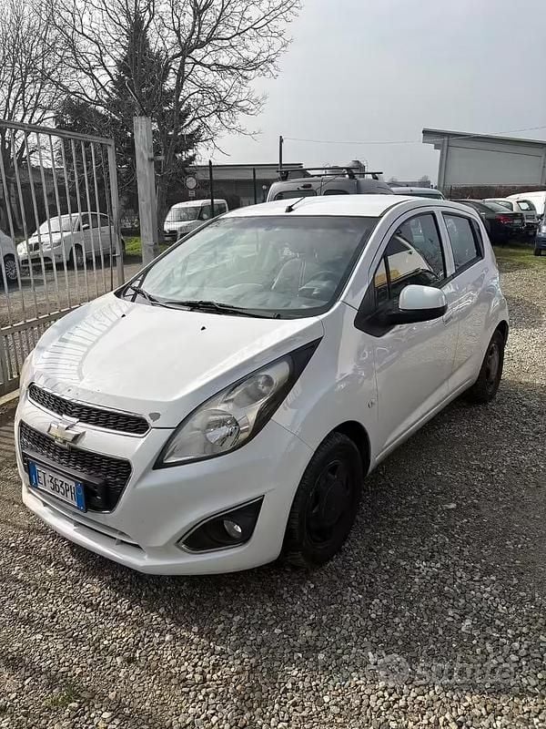 Usata Chevrolet Spark LT 68 CV (50 kW) 2014 Bianco Utilitaria