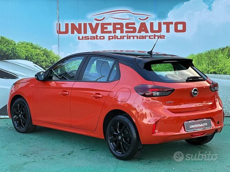 Usata Opel Corsa Edition 75 CV (55 kW) 2021 Arancione Utilitaria