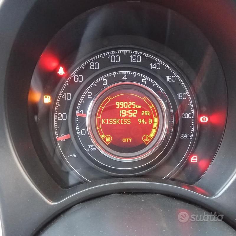 Usata Fiat 500S Lounge 69 CV (50 kW) 2013 Nero Utilitaria